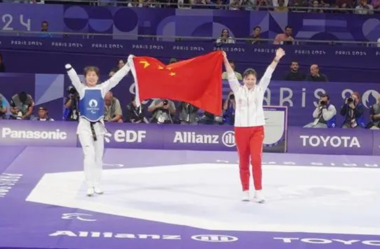 中国跆拳道项目上获得首枚残奥金牌！